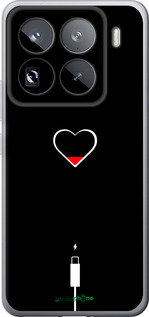 Силиконовый чехол Подзарядка сердца для Xiaomi 15 Pro - 4274u-3879 изображение 