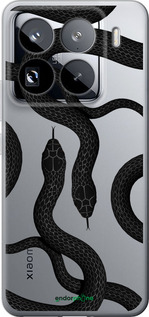 Силіконовий чехол Змії для Xiaomi 15 Pro - 5473u-3879 изображение 