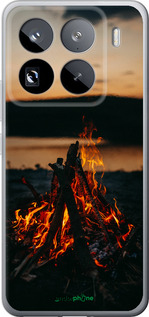 Силиконовый чехол Огонь для Xiaomi 15 Pro - 6021u-3879 изображение 