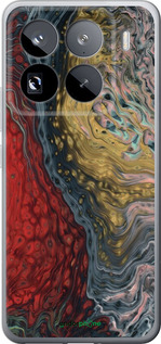 Силіконовий чехол Із зображенням абстрактного живопису для Xiaomi 15 Pro - 6530u-3879 изображение 