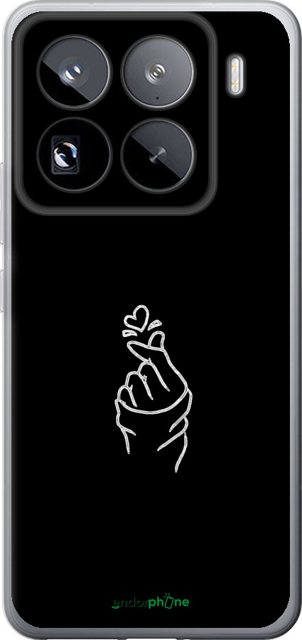 Силиконовый чехол Love You для Xiaomi 15 Pro - 4298u-3879 изображение 