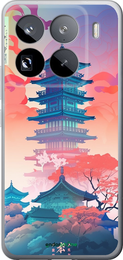 Силиконовый чехол Япония монастырь для Xiaomi 15 Pro - 5590u-3879 изображение 