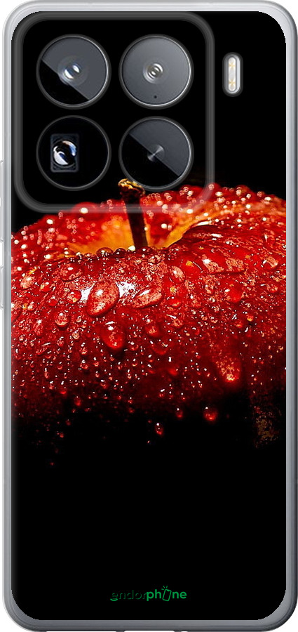 Силіконовий чехол Яблуко для Xiaomi 15 Pro - 6022u-3879 изображение 