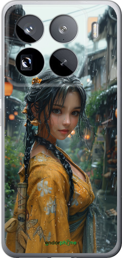 Силиконовый чехол Anime-girl для Xiaomi 15 Pro - 6133u-3879 изображение 