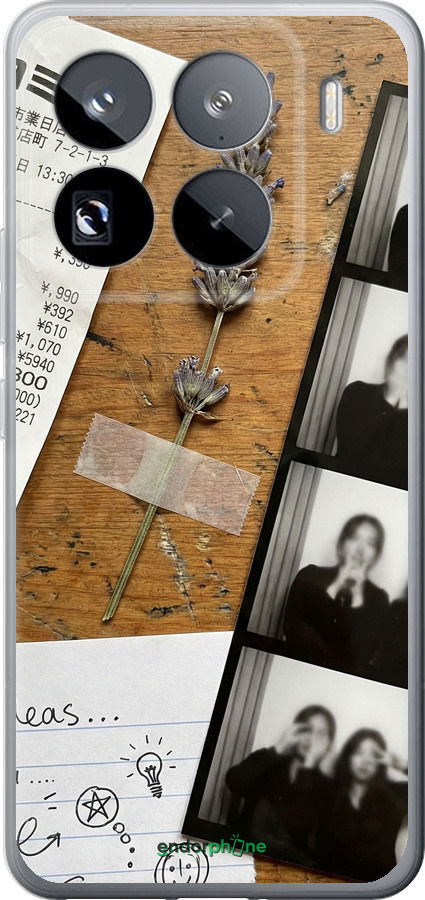 Силиконовый чехол Aesthetic Scrapbook Collage для Xiaomi 15 Pro - 6773u-3879 изображение 