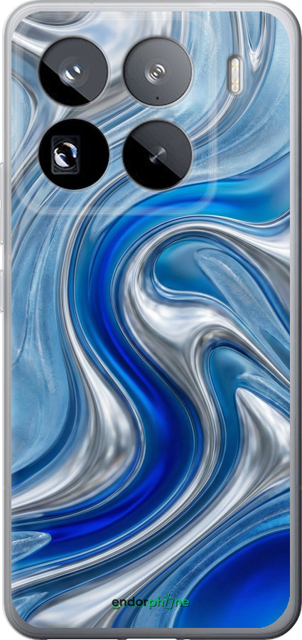 Силиконовый чехол Liquid Chrome для Xiaomi 15 Pro - 6781u-3879 изображение 