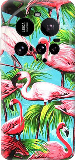 Силиконовый чехол Tropical background для Xiaomi 15 Ultra - 4016u-3967 изображение 