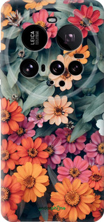 Силіконовий чехол Beauty flowers для Xiaomi 15 Ultra - 4050u-3967 изображение 