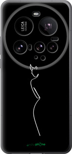Силиконовый чехол Силуэт1 для Xiaomi 15 Ultra - 4590u-3967 изображение 