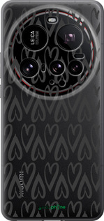 Силиконовый чехол Сердца v2 для Xiaomi 15 Ultra - 5497u-3967 изображение 
