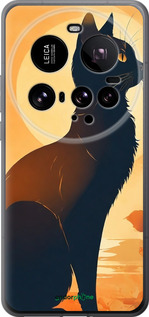 Силиконовый чехол Черная кошка v2 для Xiaomi 15 Ultra - 5830u-3967 изображение 