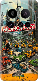 Силіконовий чехол Міський драйв Monopoly для Xiaomi 15 Ultra - 6088u-3967 изображение 