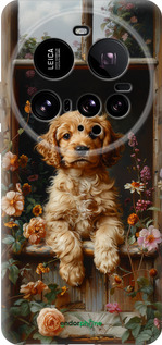 Силиконовый чехол Щенок cocker spaniel для Xiaomi 15 Ultra - 6136u-3967 изображение 
