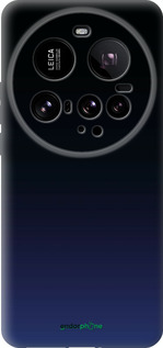 Силиконовый чехол Градиент в тёмно - синем стиле для Xiaomi 15 Ultra - 6542u-3967 изображение 