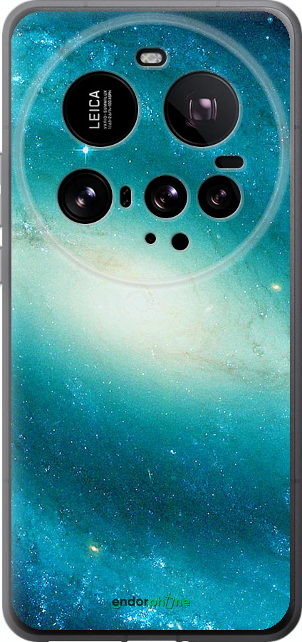 Силиконовый чехол Голубая галактика для Xiaomi 15 Ultra - 177u-3967 изображение 