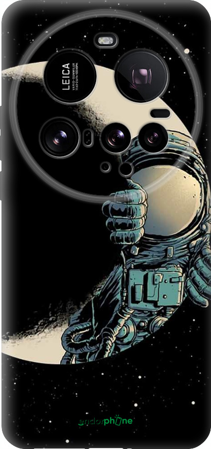 Силиконовый чехол Астронавт для Xiaomi 15 Ultra - 4134u-3967 изображение 