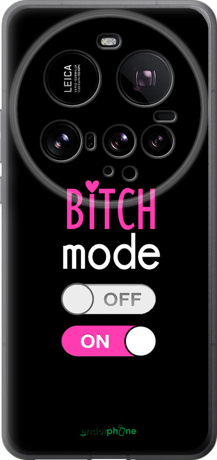 Силиконовый чехол Bitch mode для Xiaomi 15 Ultra - 4548u-3967 изображение 