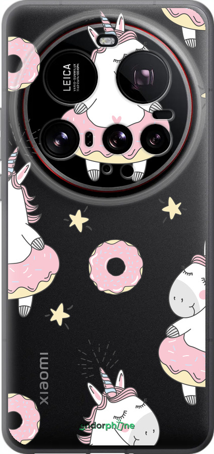 Силиконовый чехол Единорожки для Xiaomi 15 Ultra - 4659u-3967 изображение 
