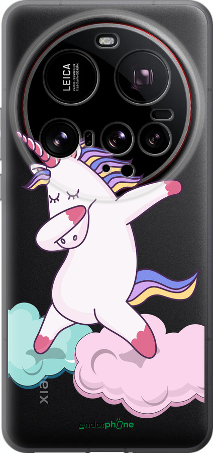 Силиконовый чехол Единорог для Xiaomi 15 Ultra - 4702u-3967 изображение 