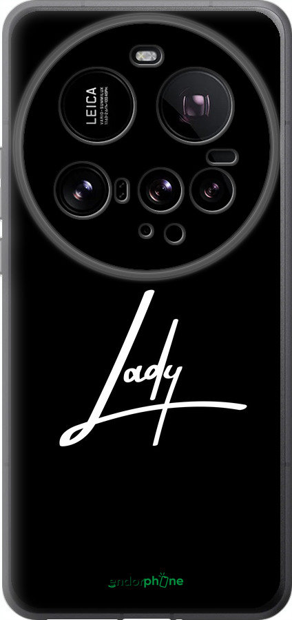 Силиконовый чехол Lady 2 для Xiaomi 15 Ultra - 4867u-3967 изображение 