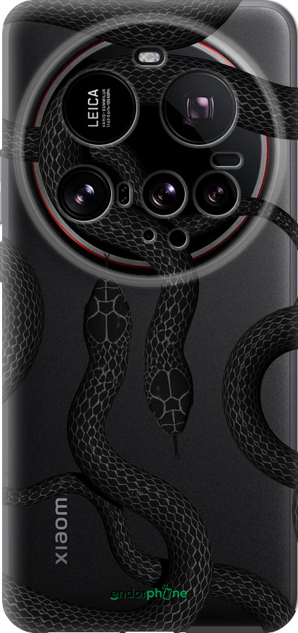 Силиконовый чехол Змеи для Xiaomi 15 Ultra - 5473u-3967 изображение 