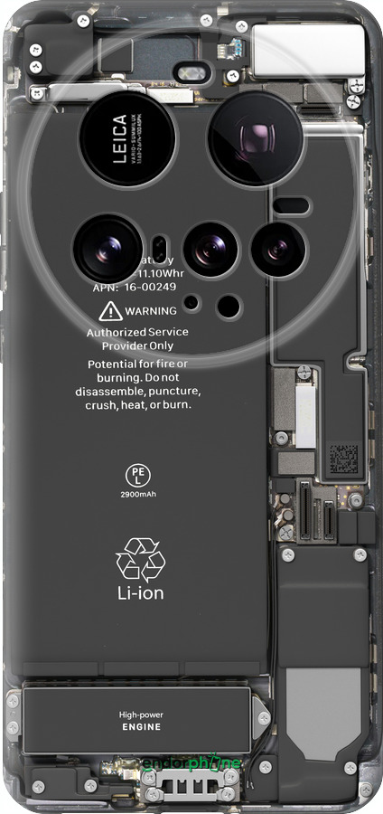 Силіконовий чехол Деталі смартфона для Xiaomi 15 Ultra - 5487u-3967 изображение 