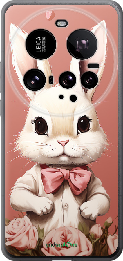 Силиконовый чехол Зайчик для Xiaomi 15 Ultra - 5669u-3967 изображение 