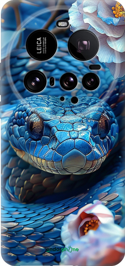 Силиконовый чехол Blue Snake для Xiaomi 15 Ultra - 6079u-3967 изображение 