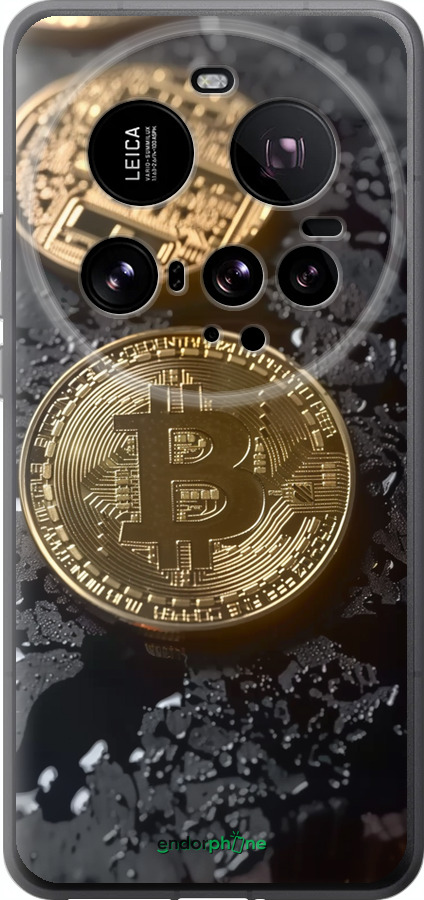 Силиконовый чехол Вулканический Bitcoin для Xiaomi 15 Ultra - 6092u-3967 изображение 
