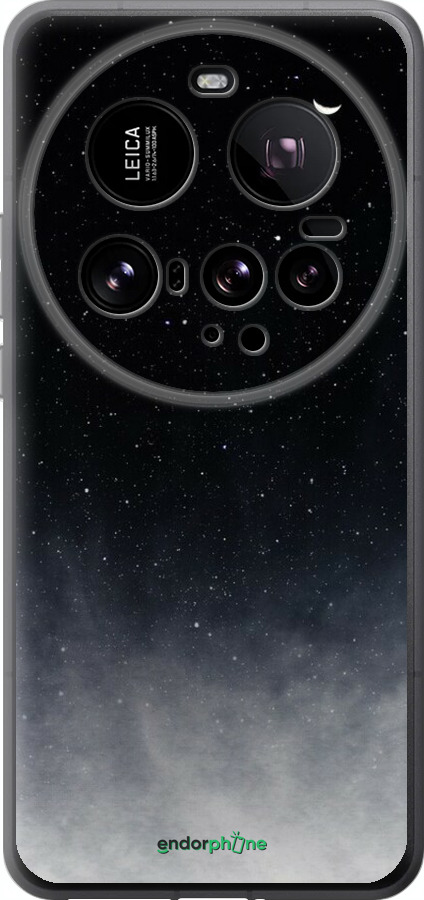 Силіконовий чехол Голубые облака, Голубая луна для Xiaomi 15 Ultra - 6396u-3967 изображение 
