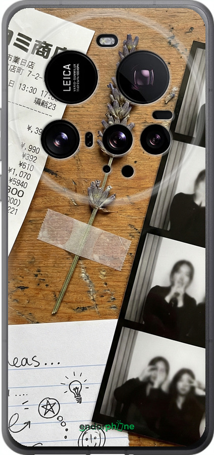 Силиконовый чехол Aesthetic Scrapbook Collage для Xiaomi 15 Ultra - 6773u-3967 изображение 