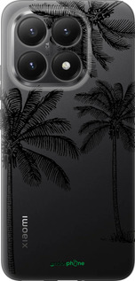 Силиконовый чехол Пальмы1 для Xiaomi 15T 5G - 4634u-4100 изображение 