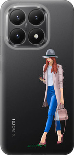 Силиконовый чехол Девушка 1 для Xiaomi 15T 5G - 4751u-4100 изображение 