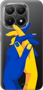 Силиконовый чехол Stand With Ukraine для Xiaomi 15T 5G - 5255u-4100 изображение 