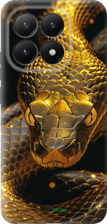 Силіконовий чехол Golden snake для Xiaomi 15T 5G - 6072u-4100 изображение 
