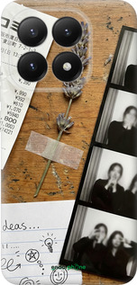 Силиконовый чехол Aesthetic Scrapbook Collage для Xiaomi 15T 5G - 6773u-4100 изображение 