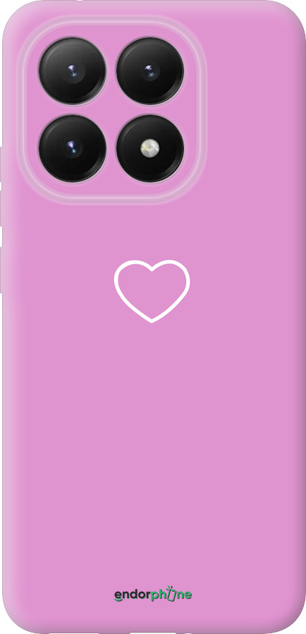 Силиконовый чехол Сердце 2 для Xiaomi 15T 5G - 4863u-4100 изображение 