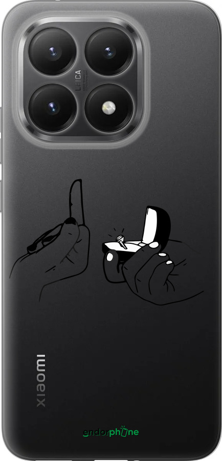 Силіконовий чехол Пропозиція для Xiaomi 15T 5G - 4898u-4100 изображение 