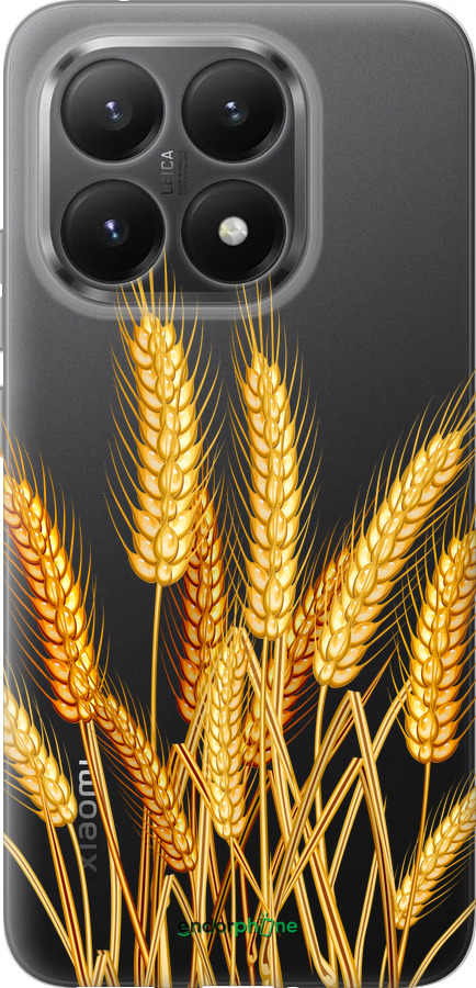 Силиконовый чехол Колоски пшеници для Xiaomi 15T 5G - 5866u-4100 изображение 