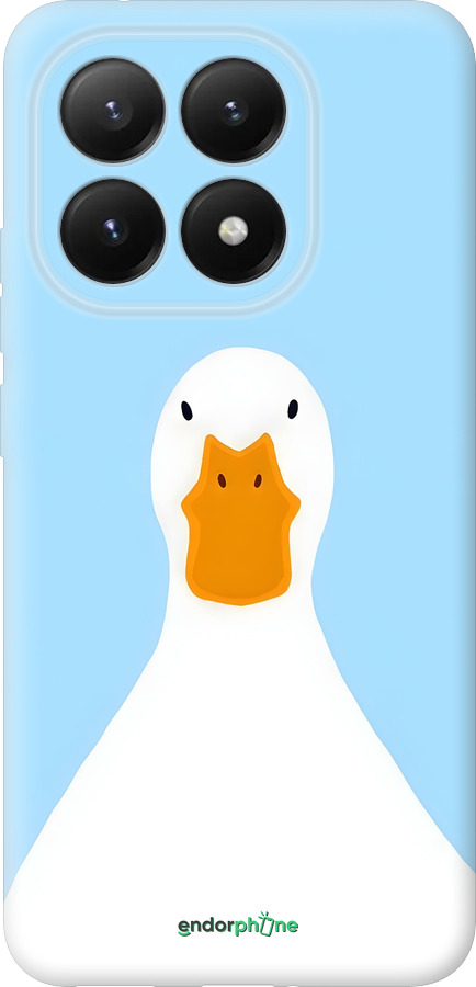 Силиконовый чехол Гусь для Xiaomi 15T 5G - 6350u-4100 изображение 
