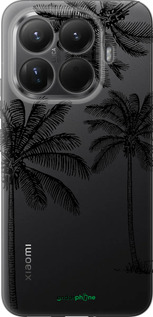 Силиконовый чехол Пальмы1 для Xiaomi 15T Pro 5G - 4634u-4097 изображение 