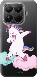 Силиконовый чехол Единорог для Xiaomi 15T Pro 5G - 4702u-4097 изображение 