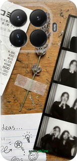 Силиконовый чехол Aesthetic Scrapbook Collage для Xiaomi 15T Pro 5G - 6773u-4097 изображение 