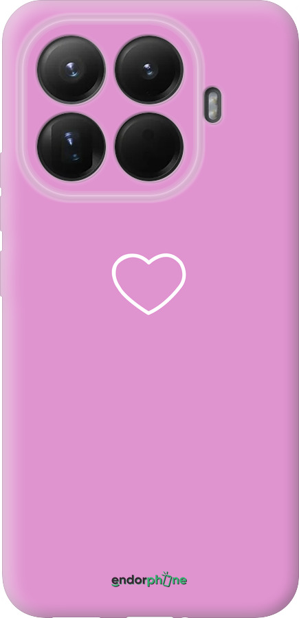 Силиконовый чехол Сердце 2 для Xiaomi 15T Pro 5G - 4863u-4097 изображение 