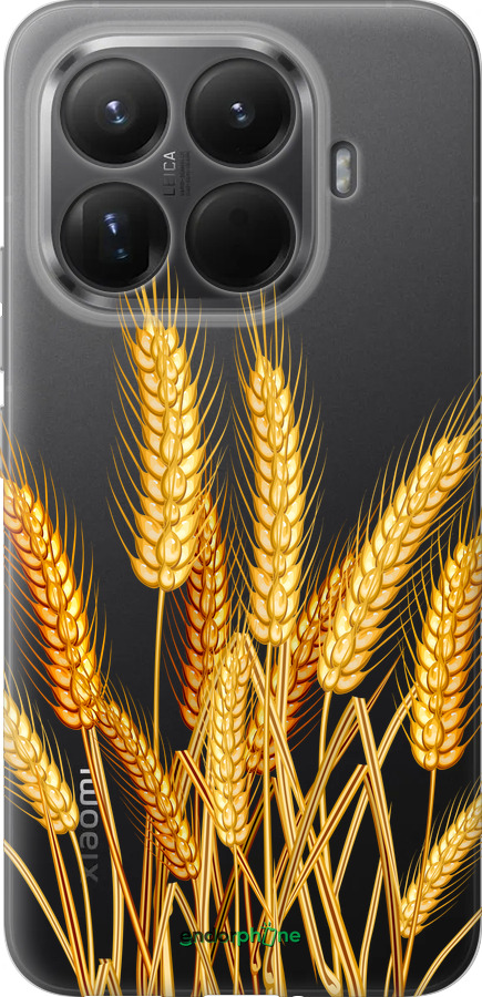 Силиконовый чехол Колоски пшеници для Xiaomi 15T Pro 5G - 5866u-4097 изображение 