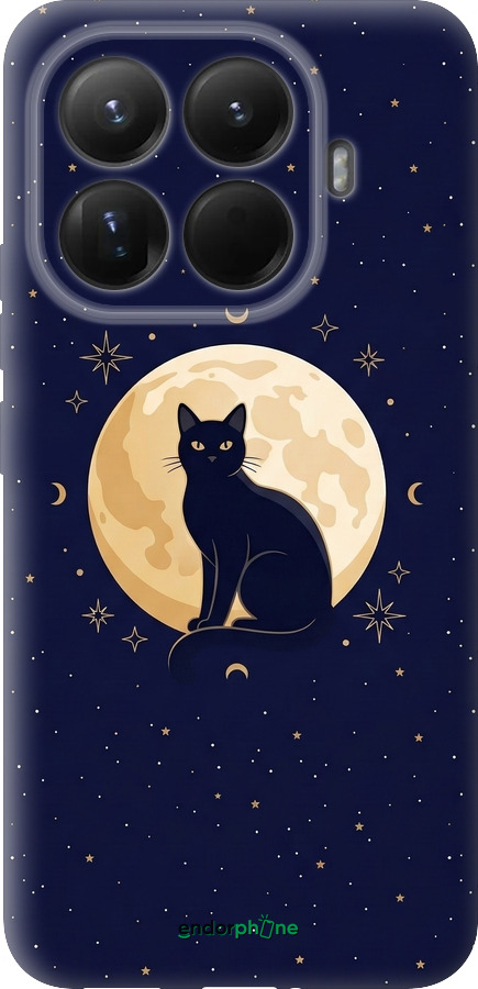 Силиконовый чехол Cute Cat Celestial/Witchy для Xiaomi 15T Pro 5G - 6787u-4097 изображение 