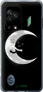 Силіконовий чехол Місячні обійми для Xiaomi Black Shark 5 - 6508u-2678 изображение 