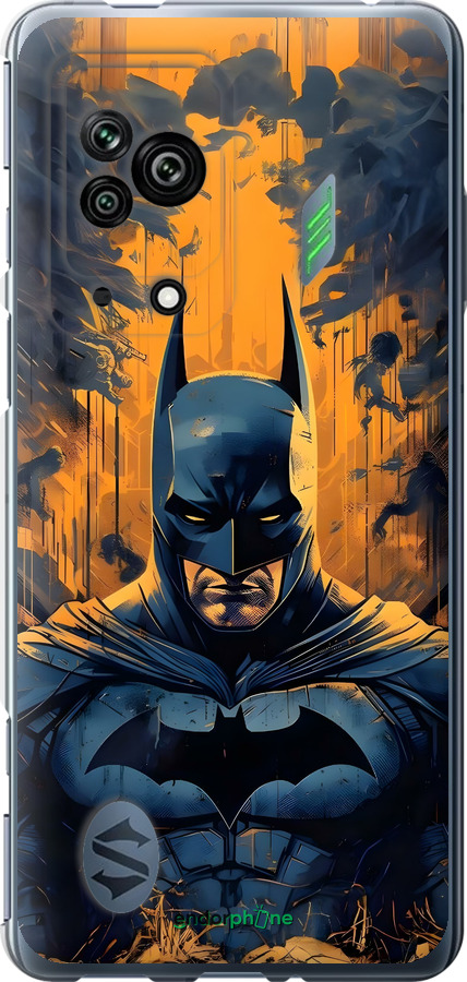 Силіконовий чехол Бетмен для Xiaomi Black Shark 5 - 6335u-2678 изображение 