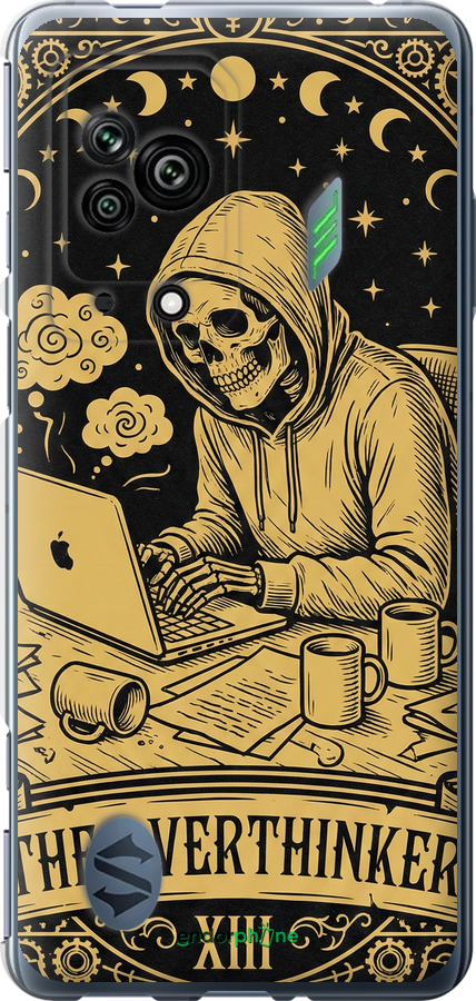 Силиконовый чехол The Overthinker для Xiaomi Black Shark 5 - 6774u-2678 изображение 