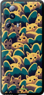 TPU чехол Із зображенням котиків для Xiaomi 13 Lite - 6429b-3017 изображение 